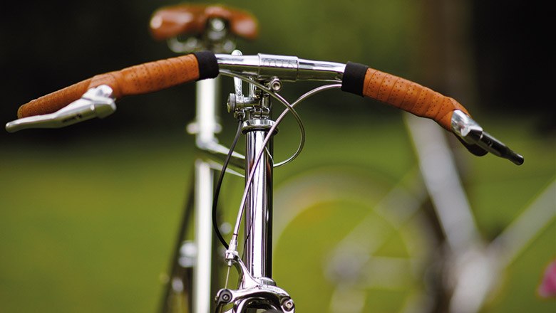 komplett verchromter Randonneur, © Hans Klestorfer