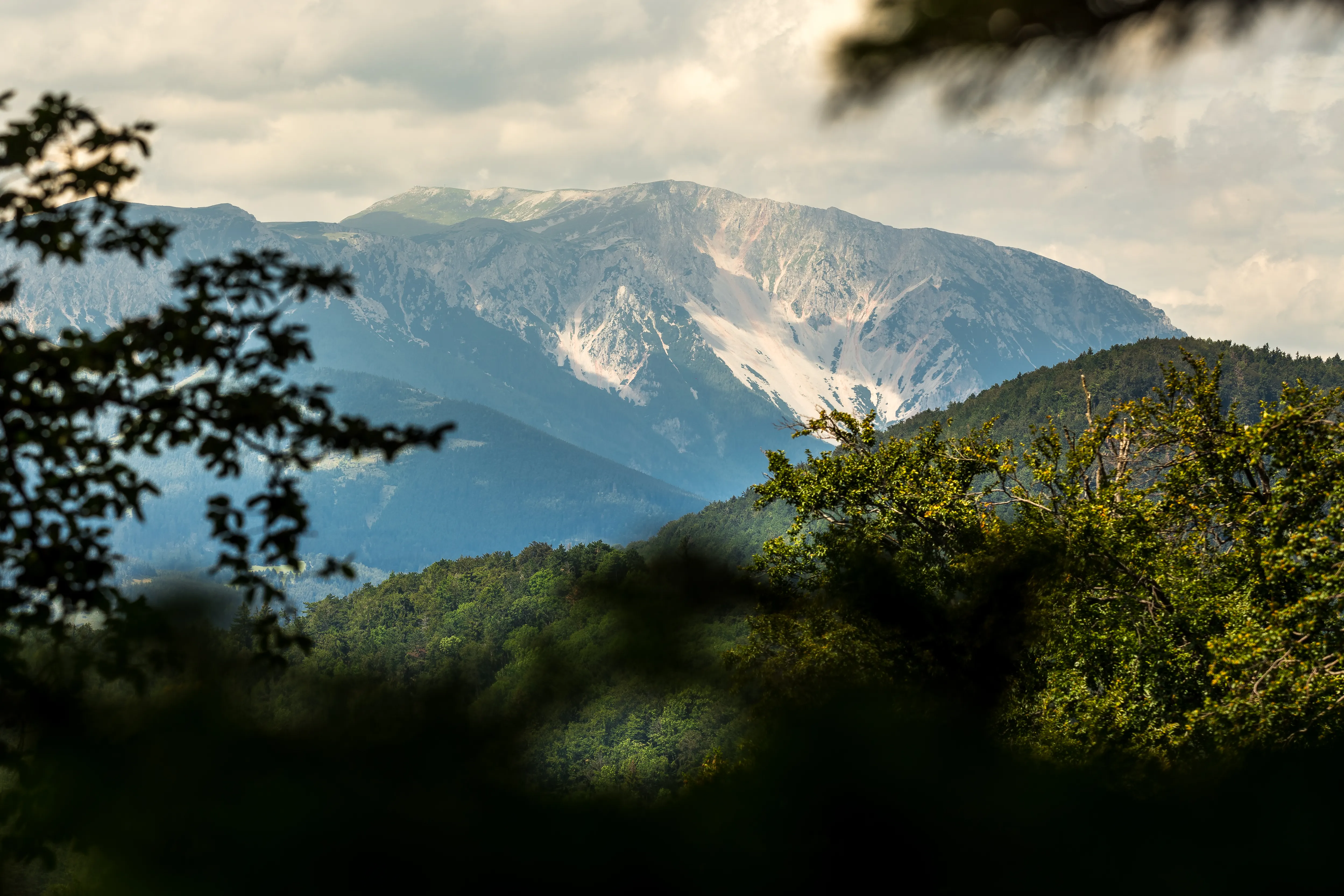 Radfahren am Piestingtalradweg in der Region Schneebergland