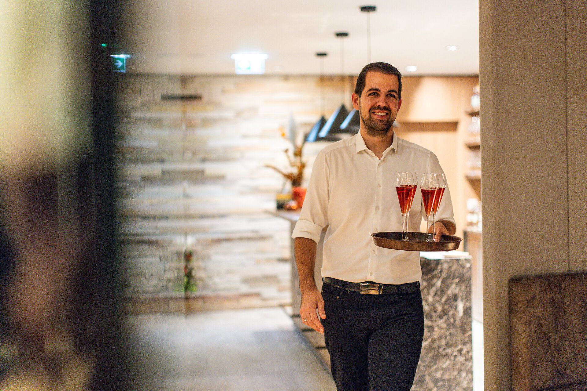 Kulinarik-Veranstaltung Gedanken-Gänge im Restaurant Görg in Eichbüchl bei Katzelsdorf, Region Bucklige Welt mit den Musikern Mini & Claus.