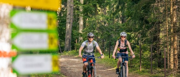 Zwei Mountainbiker, © Wiener Alpen in Niederösterreich