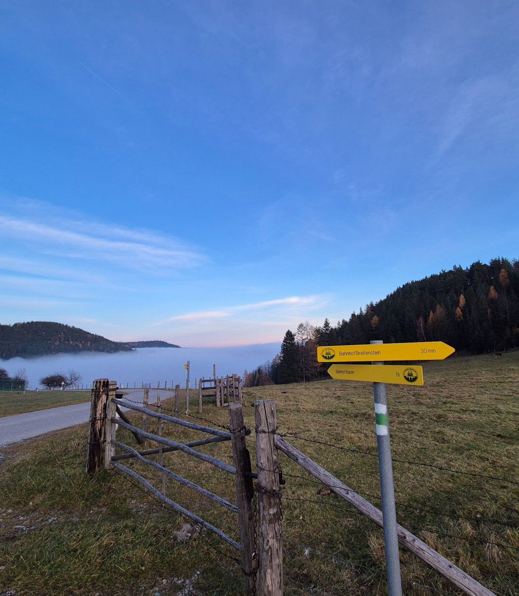 Wanderung Breitenstein