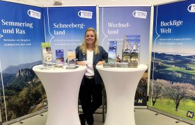 Wiener Alpen auf der Ruefa Reise Messe 2025, &copy; Wiener Alpen