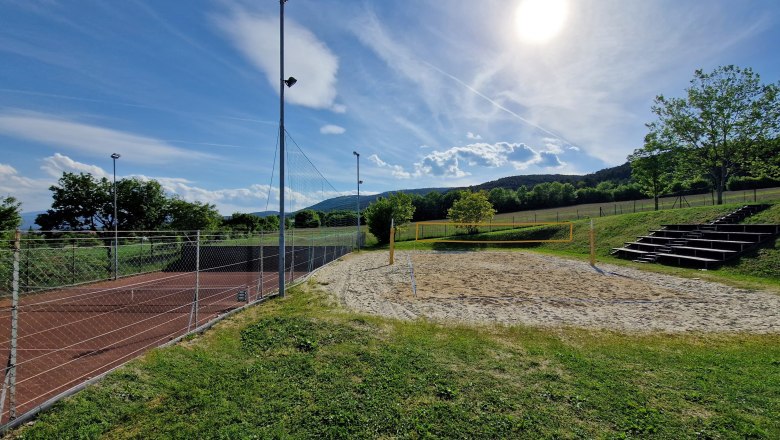 Volleyball court - Johannesbachklamm Chalet, &copy; Johannesbachklamm Chalet