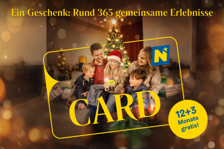CARD Weihnachtsaktion: 12+3 GRATIS-Monate