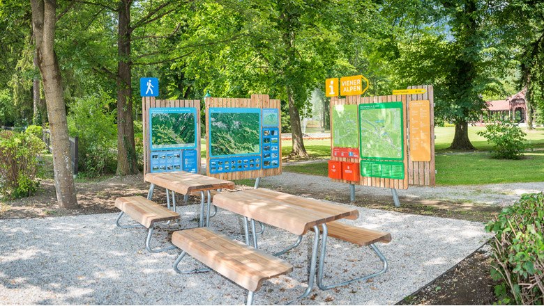 Wanderstartplatz Reichenau an der Rax, © Wiener Alpen/Franz Zwickl