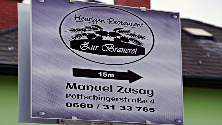 Heurigen-Restaurant-Brauerei Zusag, &copy; Wiener Alpen