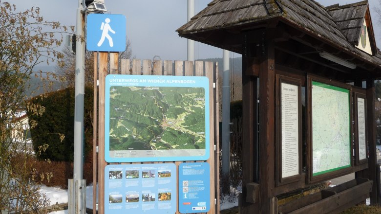 Hiking board, &copy; Wiener Alpen