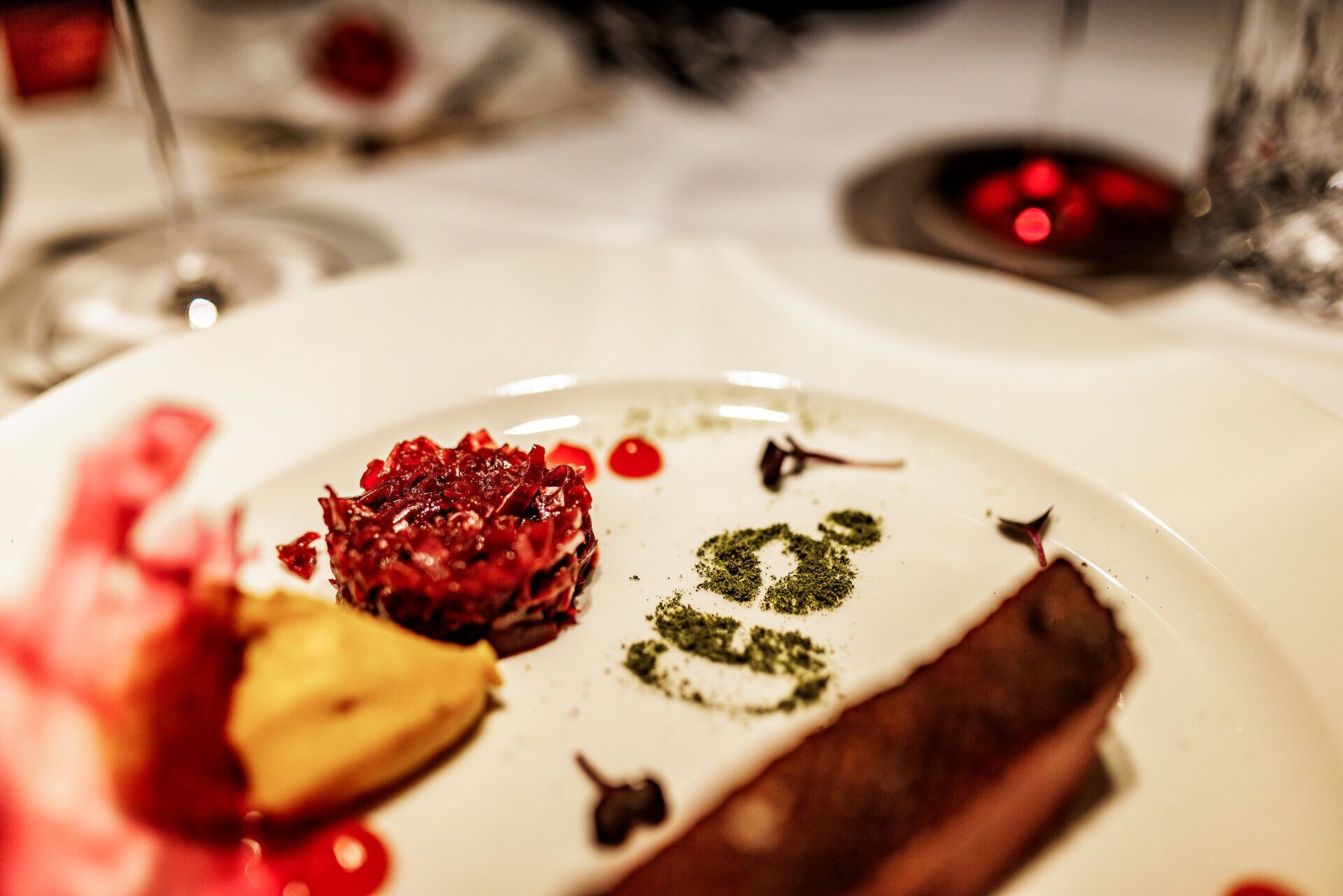 Kulinarik-Veranstaltung Gedanken-Gänge im Alten Backhaus in Wiener Neustadt mit Klarinettist Christoph Zimper.