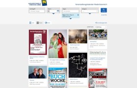 Der Veranstaltungskalender Niederösterreich