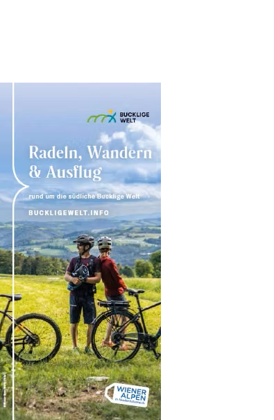 Bild-Text "Freizeitkarte Bucklige Welt Broschüre"