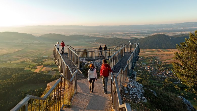 View from the Skywalk, &copy; &copy; Wiener Alpen in N&Ouml; Tourismus GmbH, Foto: Franz Zwickl