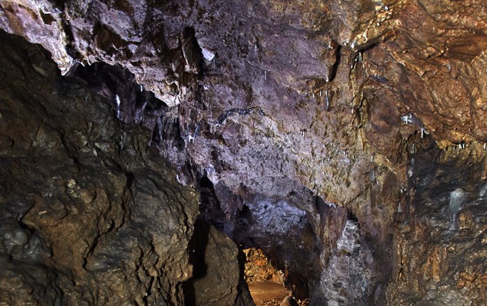 Tropfsteingebilde in der Einhornhöhle, © Wiener Alpen, Foto: Bene Croy