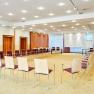 Conference room with circle of chairs at the Hotel Schneeberghof.