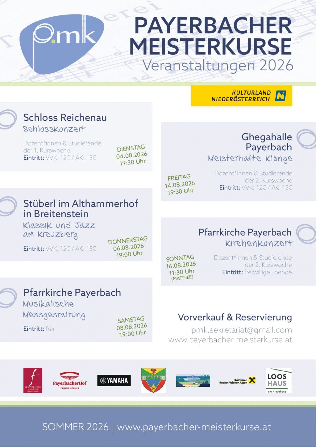 Payerbacher Meisterkurse