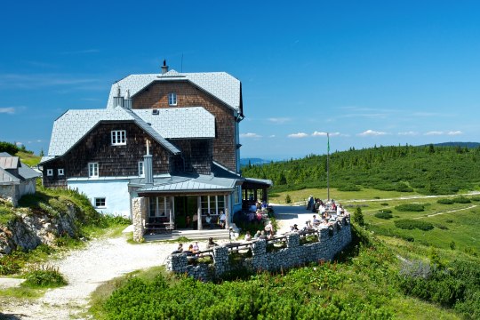 Das Ottohaus auf der Rax, © Wiener Alpen/Kalmar