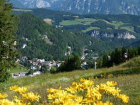 Blick auf den Ort Semmering, © Wiener Alpen in Niederösterreich - Semmering Rax
