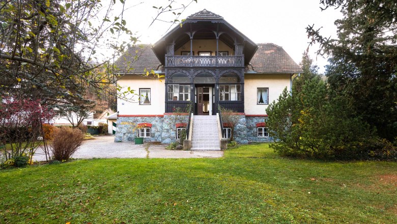 Hausansicht der Villa Sebaldi, © Dorelies Hofer Hausansicht der Villa Sebaldi, © Dorelies Hofer