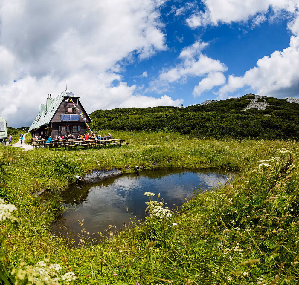 Wandererlebnis auf der Rax Wiener Alpen in Niederösterreich, Region: Semmering und Rax