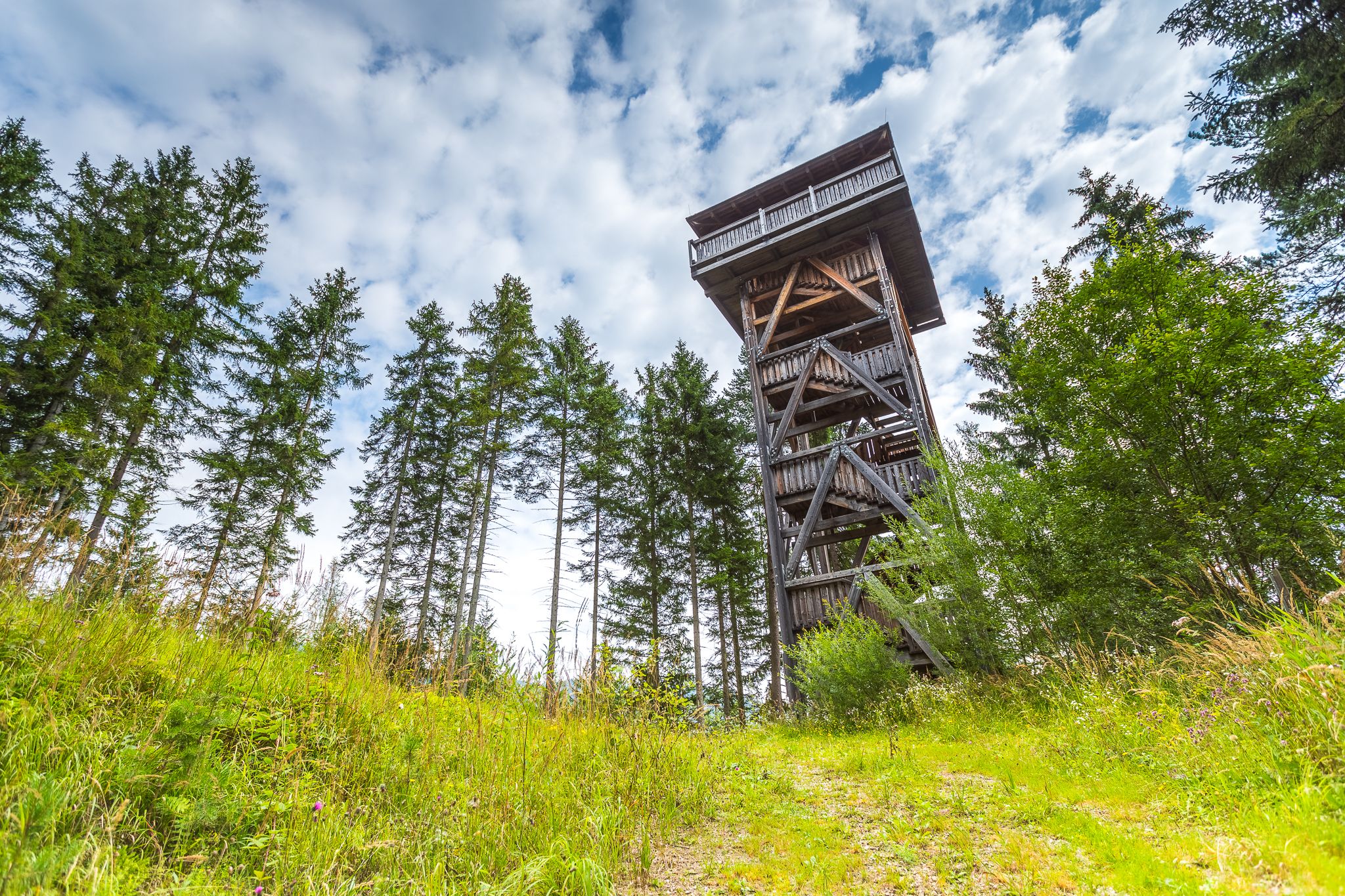 Aussichtsturm am Themenweg Werkstatt, Wald & Wasser