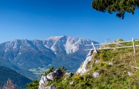 Blick vom Gel&auml;nde auf den Schneeberg, &copy; Wiener Alpen/Franz Zwickl