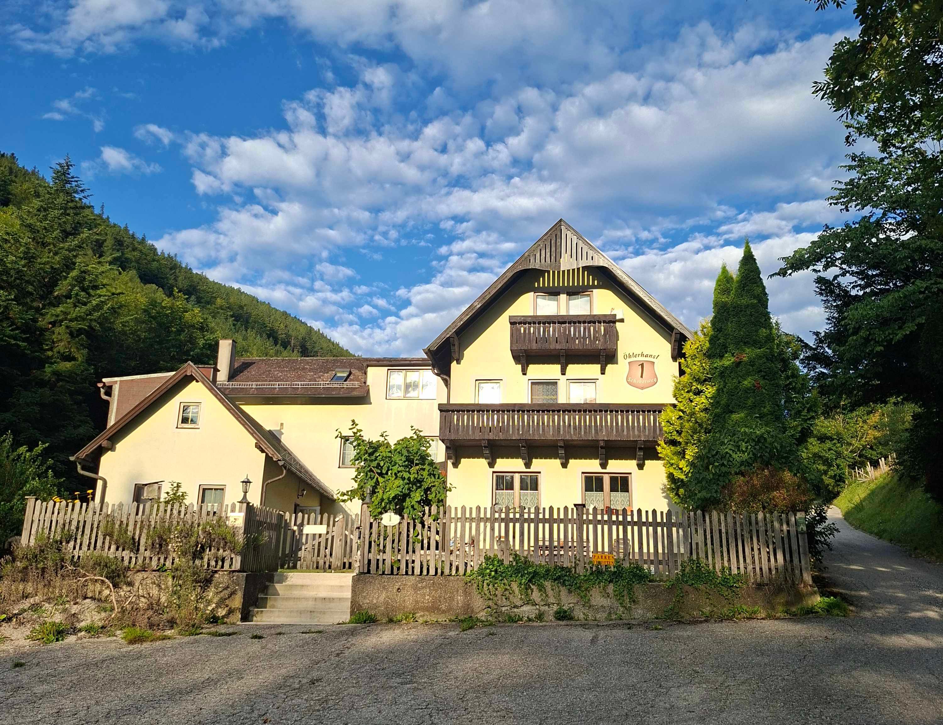 Hausansicht Ferienwohnung Öhlerhansl