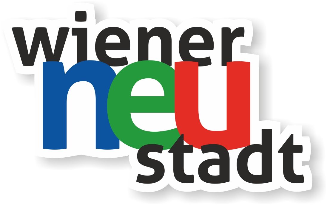 Buntes Logo der Stadt Wiener Neustadt.