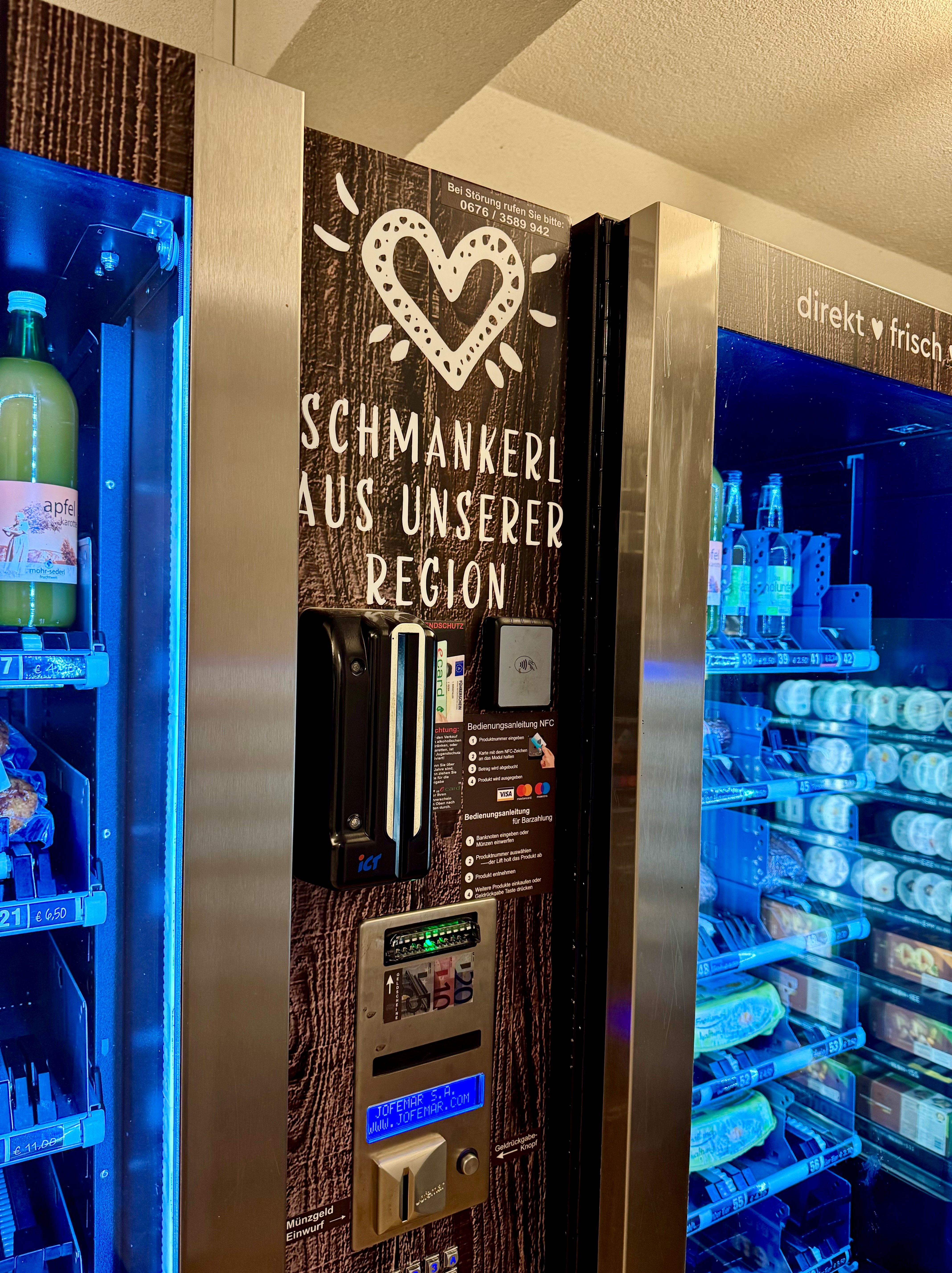 24h vending machine "Do schmeckts"