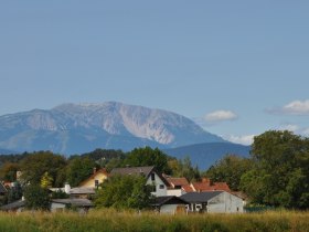 Bad Erlach mit Schneebergblick, © ©Marktgemeinde Bad Erlach