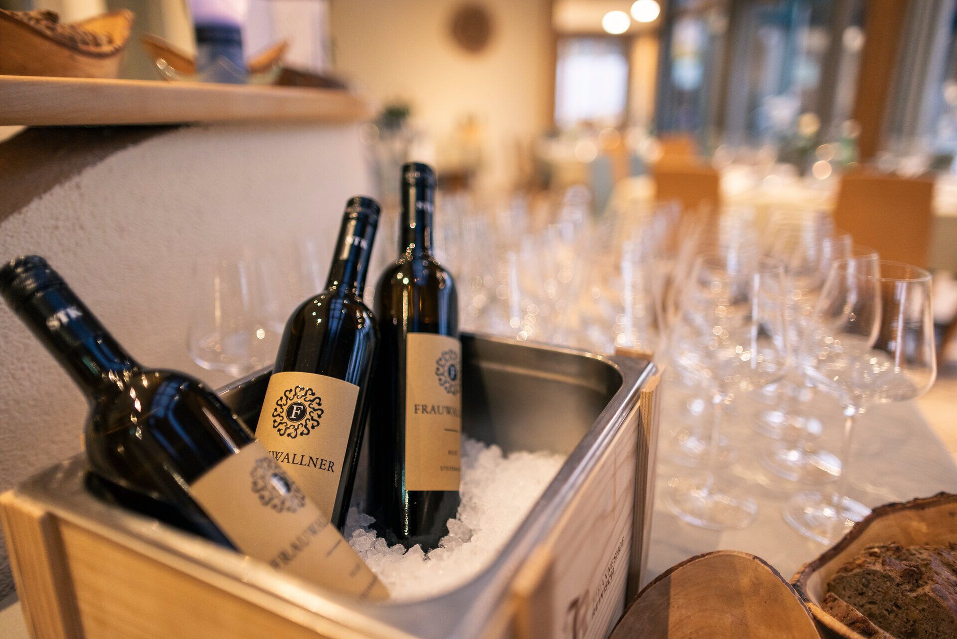 Das Hotel Molzbachhof verwöhnt seine Gäste im Rahmen der Veranstaltung Gedanken-Gänge mit kulinarischen Highlight. 