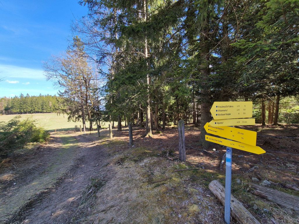 Wanderweg zur Speckbacherhütte