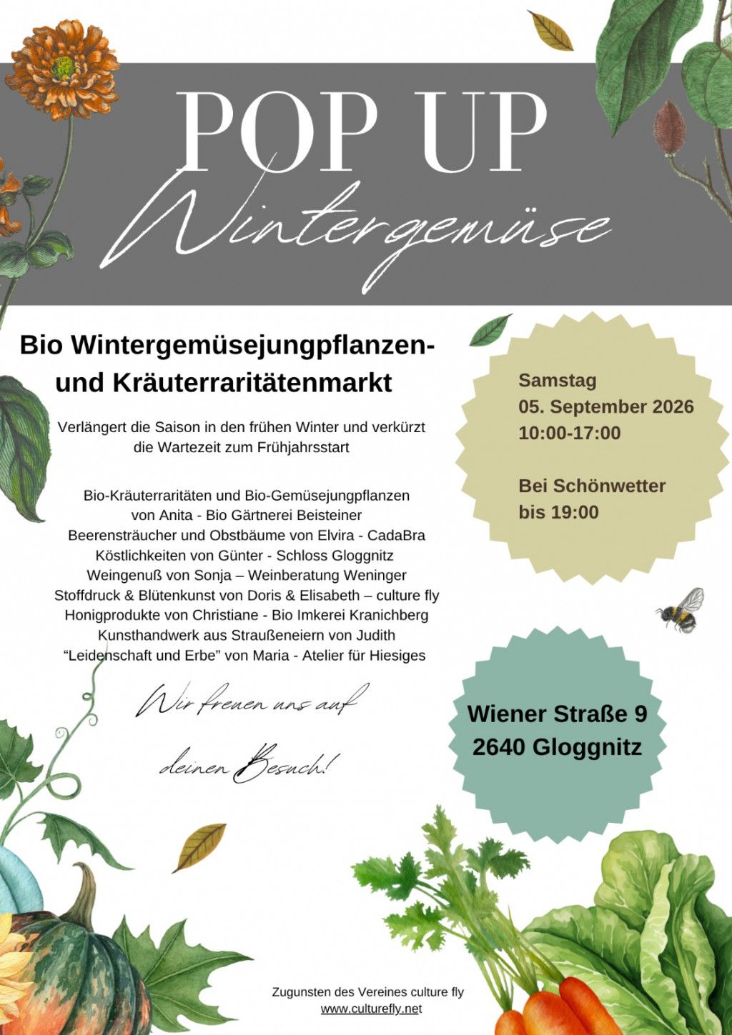 Pop Up Wintergemüse