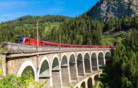 Viaduct &quot;Kalte Rinne&quot; Semmering Railway, © Wiener Alpen/ Walter Strobl