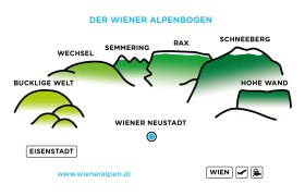 Die Wiener Alpen in Niederösterreich, © Wiener Alpen