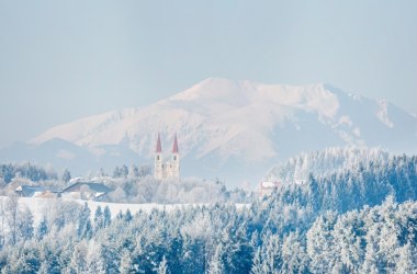 Maria Schnee mit Blick auf den Schneeberg, © Wiener Alpen/Franz Zwickl