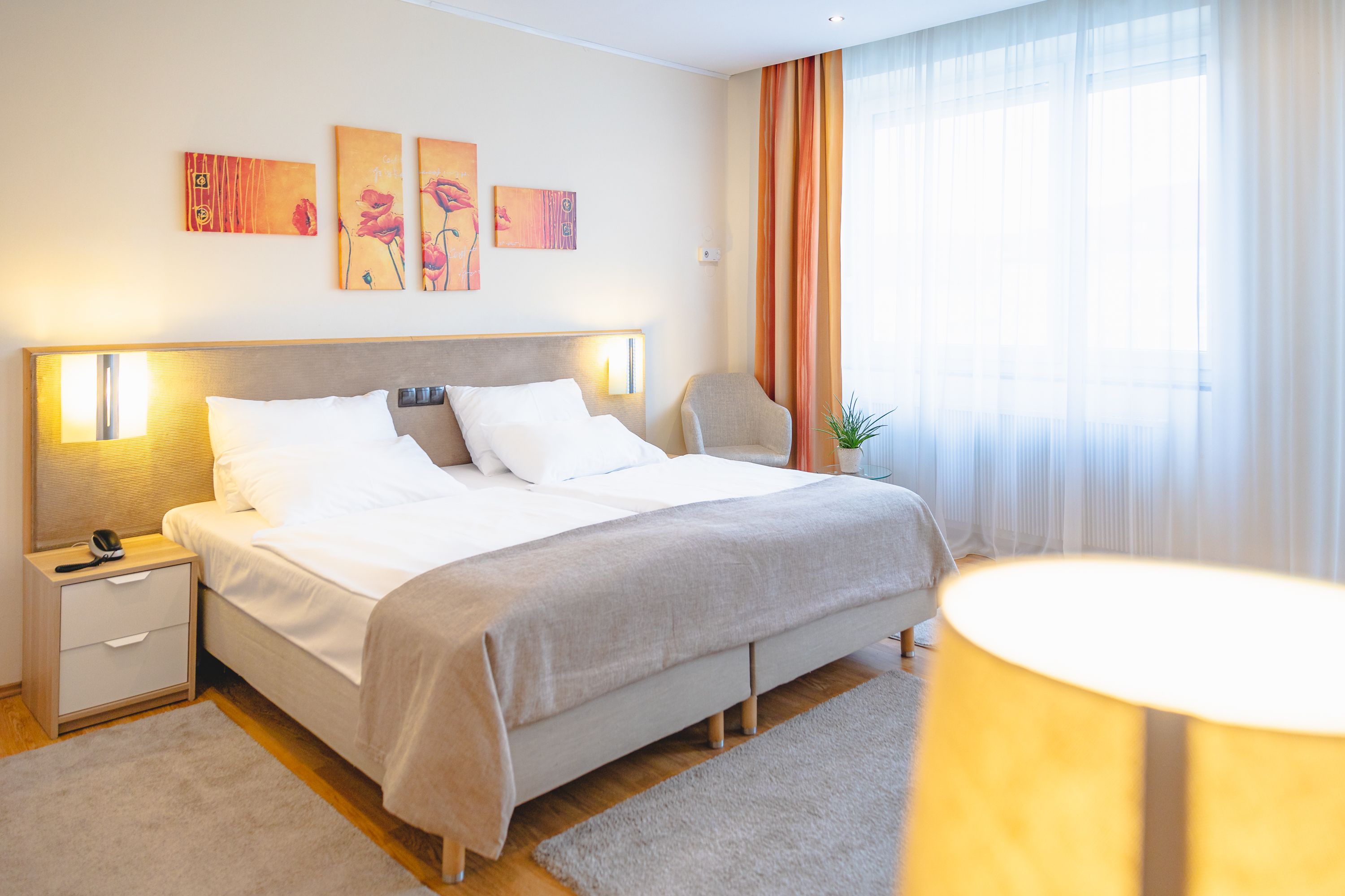 Beispielzimmer des Hotels